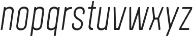 Polate Soft C3 Light Italic ttf (300) Font LOWERCASE