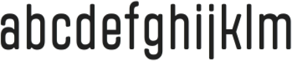 Polate Soft D4 SemiLight ttf (300) Font LOWERCASE
