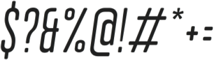 Polate Soft SemiLight Italic ttf (300) Font OTHER CHARS