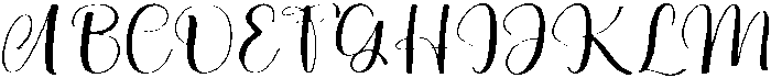 Polite Regular otf (400) Font UPPERCASE