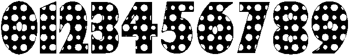 Polka Dots Regular otf (400) Font OTHER CHARS