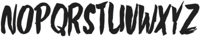 PolsickBrush-Regular otf (400) Font UPPERCASE