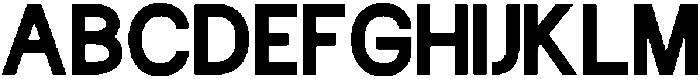 Polyarny Regular otf (400) Font UPPERCASE