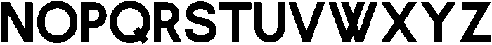 Polyarny Regular otf (400) Font UPPERCASE