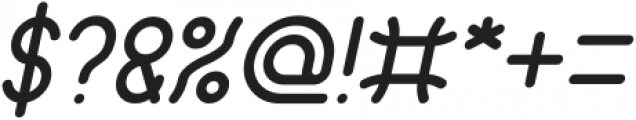 Polysoup Italic otf (400) Font OTHER CHARS