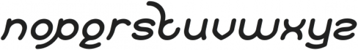 Polysoup Italic otf (400) Font LOWERCASE