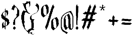 Pomenteva otf (400) Font OTHER CHARS