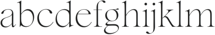 Ponte Extra Light otf (200) Font LOWERCASE