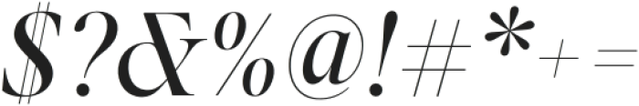 Ponte Medium Italic otf (500) Font OTHER CHARS