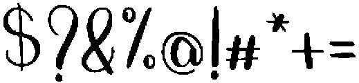 Ponytail Regular otf (400) Font OTHER CHARS