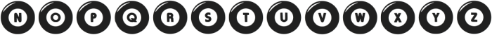 Pool Ball Regular otf (400) Font LOWERCASE
