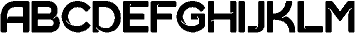 Poolary Regular otf (400) Font UPPERCASE
