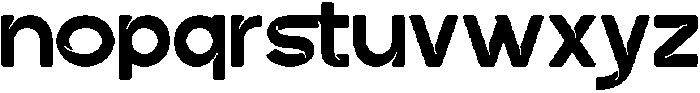 Poolary Regular otf (400) Font LOWERCASE