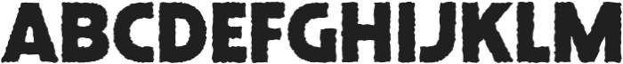 Pop Rough Rough otf (400) Font UPPERCASE