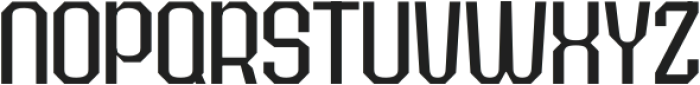 Popbolt Regular otf (400) Font UPPERCASE
