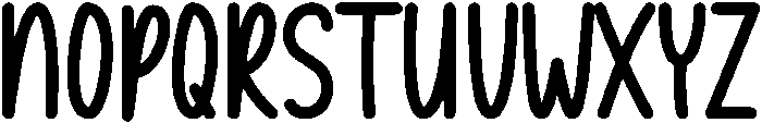 Popcorn Regular otf (400) Font LOWERCASE