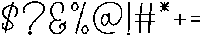 Popcorn Regular otf (400) Font OTHER CHARS