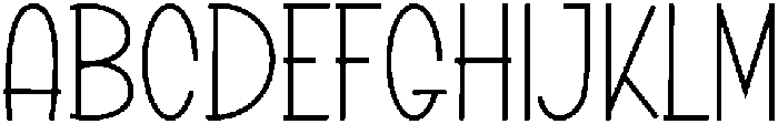 Popcorn Regular otf (400) Font UPPERCASE