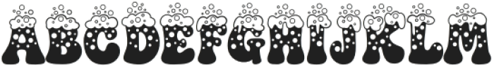 Popi Soda2 Regular otf (400) Font UPPERCASE