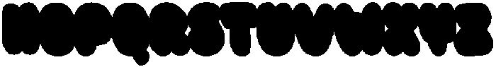 Popper Sparkle Blue otf (400) Font UPPERCASE