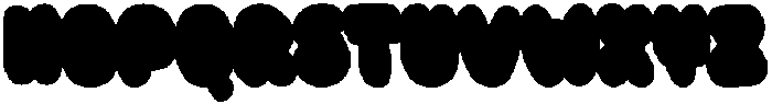Popper Sparkle Blue otf (400) Font LOWERCASE