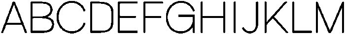 Poppis Thin otf (100) Font UPPERCASE