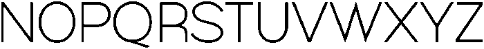 Poppis Thin otf (100) Font UPPERCASE