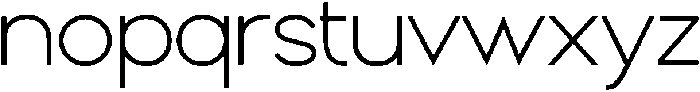 Poppis Thin otf (100) Font LOWERCASE