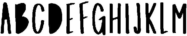 Poppyseed Solid otf (400) Font UPPERCASE