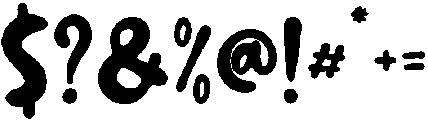 Pops Cloud otf (400) Font OTHER CHARS