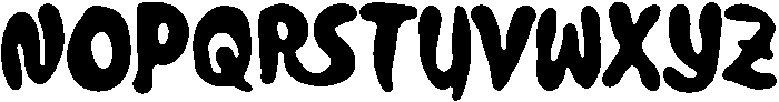 Pops Cloud otf (400) Font UPPERCASE
