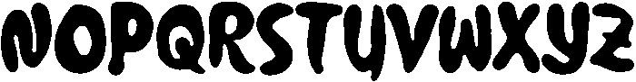 Pops Cloud otf (400) Font LOWERCASE