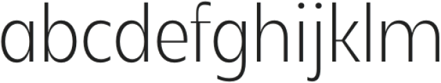 Popten Display Extra Light otf (200) Font LOWERCASE