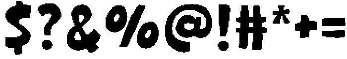 Populous Regular otf (400) Font OTHER CHARS