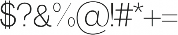 Poral regular ttf (400) Font OTHER CHARS