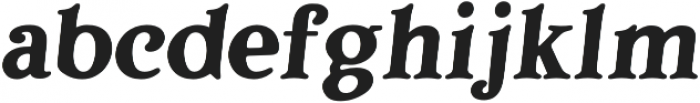 Porchlight Bold Italic otf (300) Font LOWERCASE