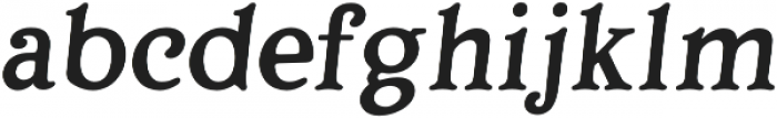 Porchlight Italic otf (300) Font LOWERCASE