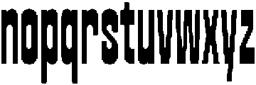 Porcile Regular otf (400) Font LOWERCASE