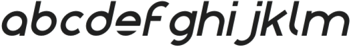 Pore Italic otf (400) Font LOWERCASE