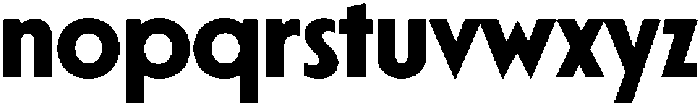 Porito-Bold otf (700) Font LOWERCASE