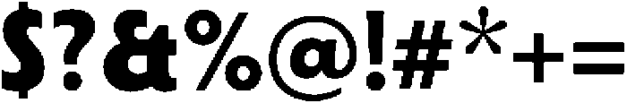 Porito ExtraBold otf (700) Font OTHER CHARS