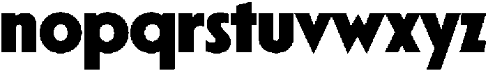 Porito ExtraBold otf (700) Font LOWERCASE
