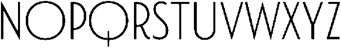 Porito Light otf (300) Font UPPERCASE