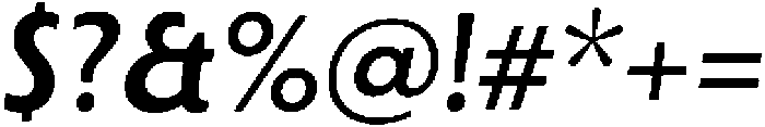 Porito SemiBold Oblique otf (600) Font OTHER CHARS