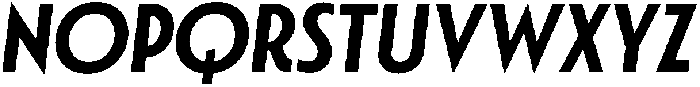 Porito SemiBold Oblique otf (600) Font UPPERCASE