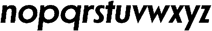 Porito SemiBold Oblique otf (600) Font LOWERCASE