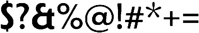 Porito SemiBold otf (600) Font OTHER CHARS