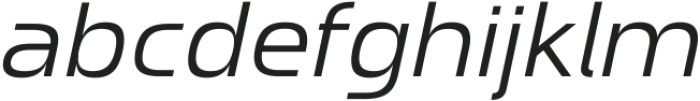 Pork Chop VF Regular Oblique ttf (400) Font LOWERCASE