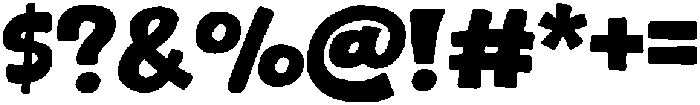 Porky Bold otf (700) Font OTHER CHARS