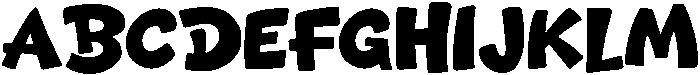 Porky Bold otf (700) Font UPPERCASE